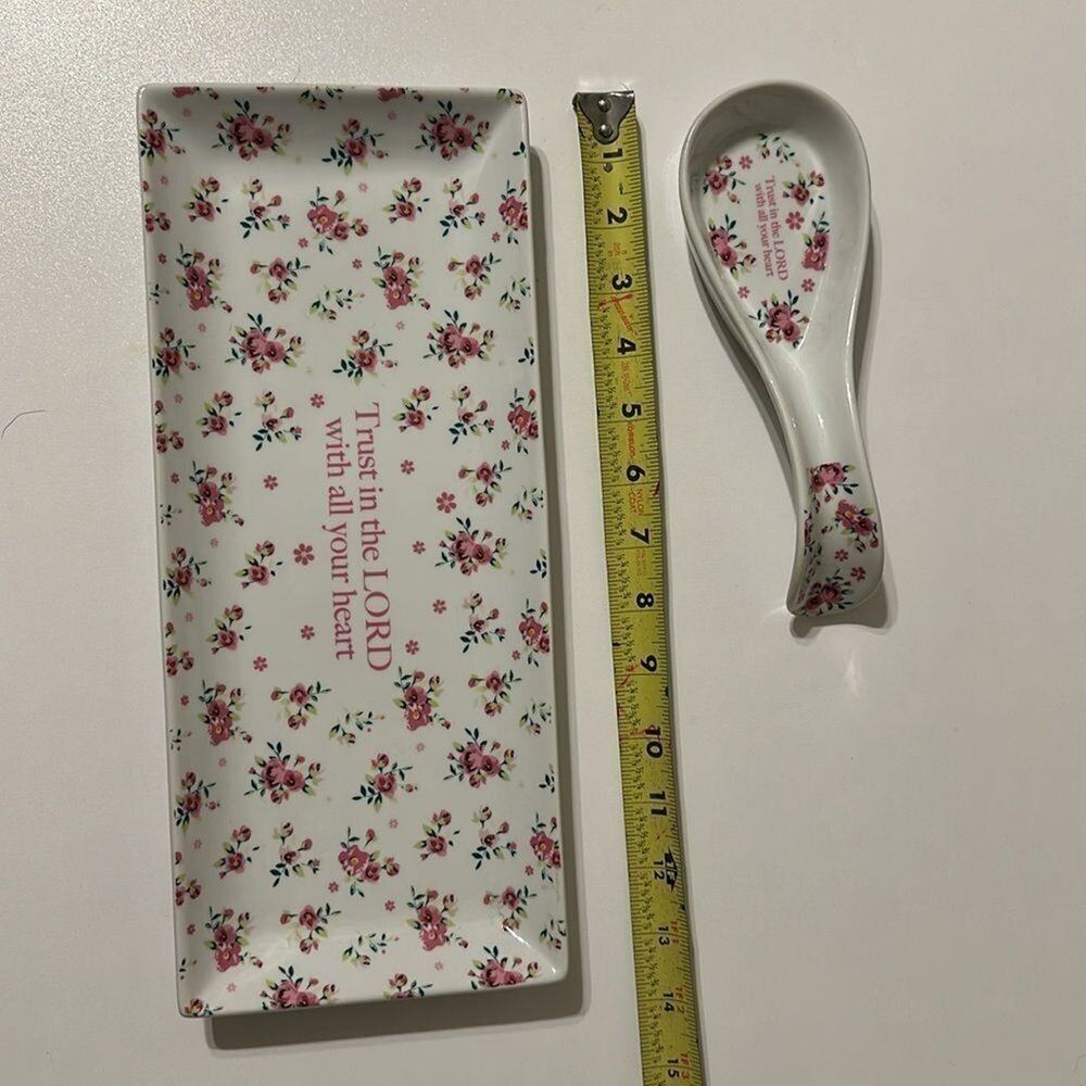 Devotions Collection by Home Essentials Spoon Rest and tray - Picture 5 of 5